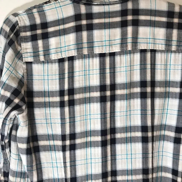 J Crew Soft Plaid Flannel Button Down Top Women’s‎ Medium Lumberjack Gorpcore M - Picture 6 of 8